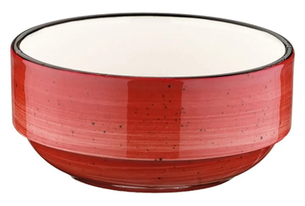Barstuff Bonna Aura Passion Banquet Stapelschale 6cm, 3cl rot - 24 Stück
