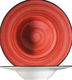 Barstuff Bonna Aura Passion Banquet Pastateller 28cm rot - 6 Stück