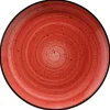 Barstuff Bonna Aura Passion Gourmet Teller flach 21cm rot - 12 Stück