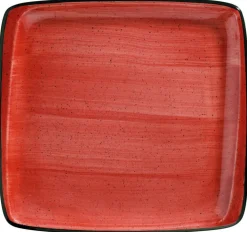 Barstuff Bonna Aura Passion Moove Platte 27x25cm rot - 6 Stück