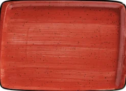 Barstuff Bonna Aura Passion Moove Platte 36x25cm rot - 6 Stück