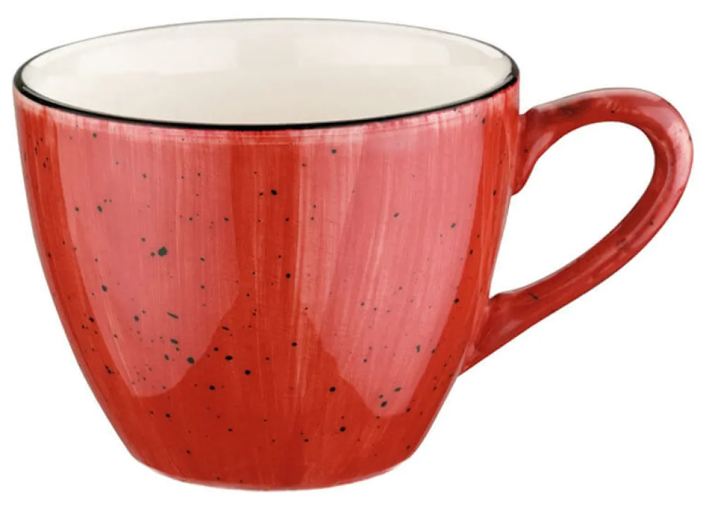 Barstuff Bonna Aura Passion Rita Obertasse 8cl rot - 6 Stück