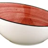 Barstuff Bonna Aura Passion Vanta Schale 8cm, 6cl rot - 24 Stück