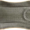 Barstuff Bonna Aura Space Gourmet Setplatte 25x12cm grau - 12 Stück