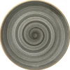 Barstuff Bonna Aura Space Gourmet Teller flach 17cm grau - 12 Stück