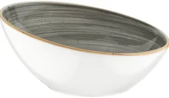 Barstuff Bonna Aura Space Vanta Schale 18cm, 45cl grau - 6 Stück