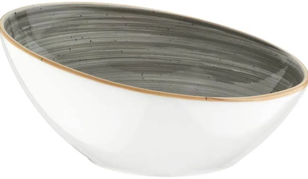 Barstuff Bonna Aura Space Vanta Schale 18cm, 45cl grau - 6 Stück