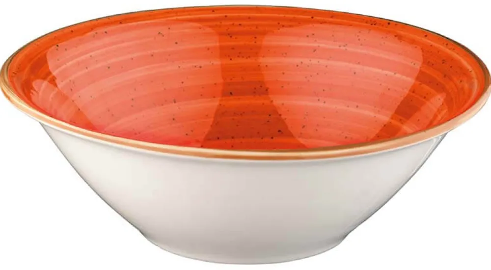 Barstuff Bonna Aura Terracotta Gourmet Schale 16cm, 40cl orange - 12 Stück
