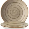 Barstuff Bonna Aura Terrain Bloom Teller tief 28cm beige - 6 Stück