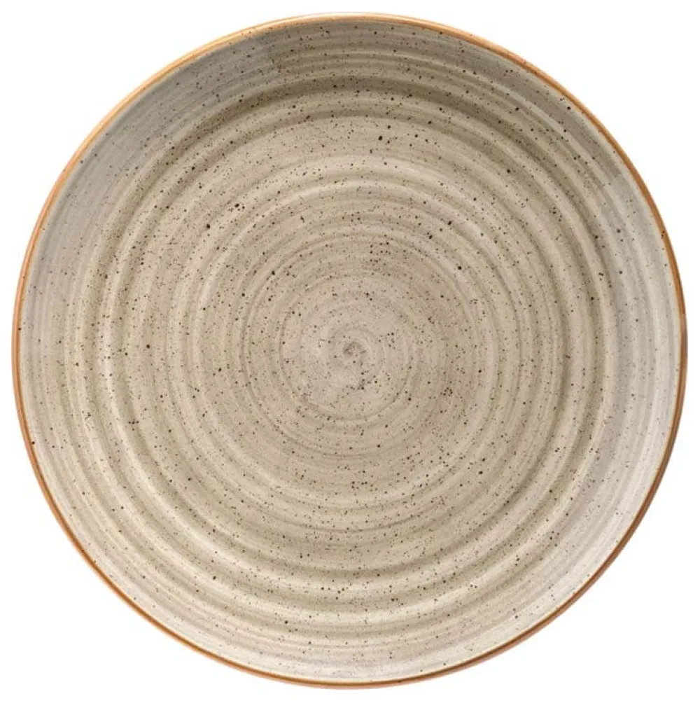 Barstuff Bonna Aura Terrain Gourmet Teller flach 25cm beige - 12 Stück