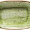 Barstuff Bonna Aura Therapy Gourmet Rechteckschale 17x11,5cm grün - 12 Stück