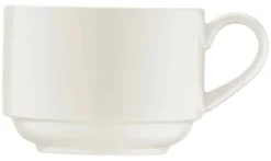 Barstuff Bonna Banquet Cream Obertasse 21cl stapelbar creme - 6 Stück