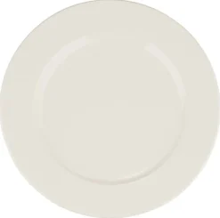 Barstuff Bonna Banquet Cream Teller flach 17cm creme - 12 Stück