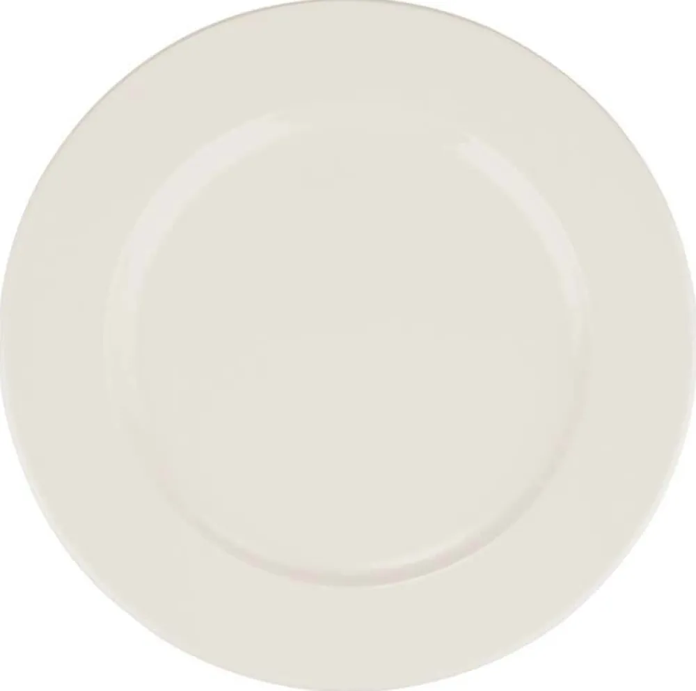 Barstuff Bonna Banquet Cream Teller flach 17cm creme - 12 Stück