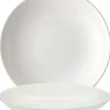 Barstuff Bonna Bloom Cream Teller tief 25cm creme - 6 Stück