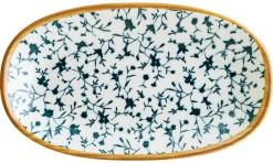 Barstuff Bonna Calif Gourmet Platte oval 15x8,5cm blau - 12 Stück