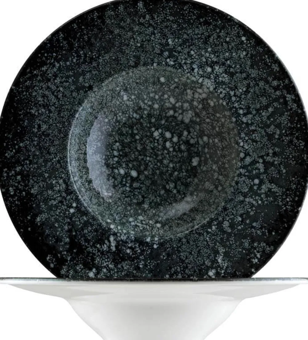 Barstuff Bonna Cosmos Black Banquet Pastateller 28cm schwarz - 6 Stück