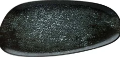 Barstuff Bonna Cosmos Black Vago Platte oval 36cm schwarz - 12 Stück
