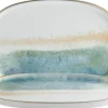 Barstuff Bonna Fium Hygge Platte oval 34x23cm blau - 6 Stück