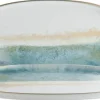 Barstuff Bonna Fium Hygge Platte oval 30x16cm blau - 6 Stück