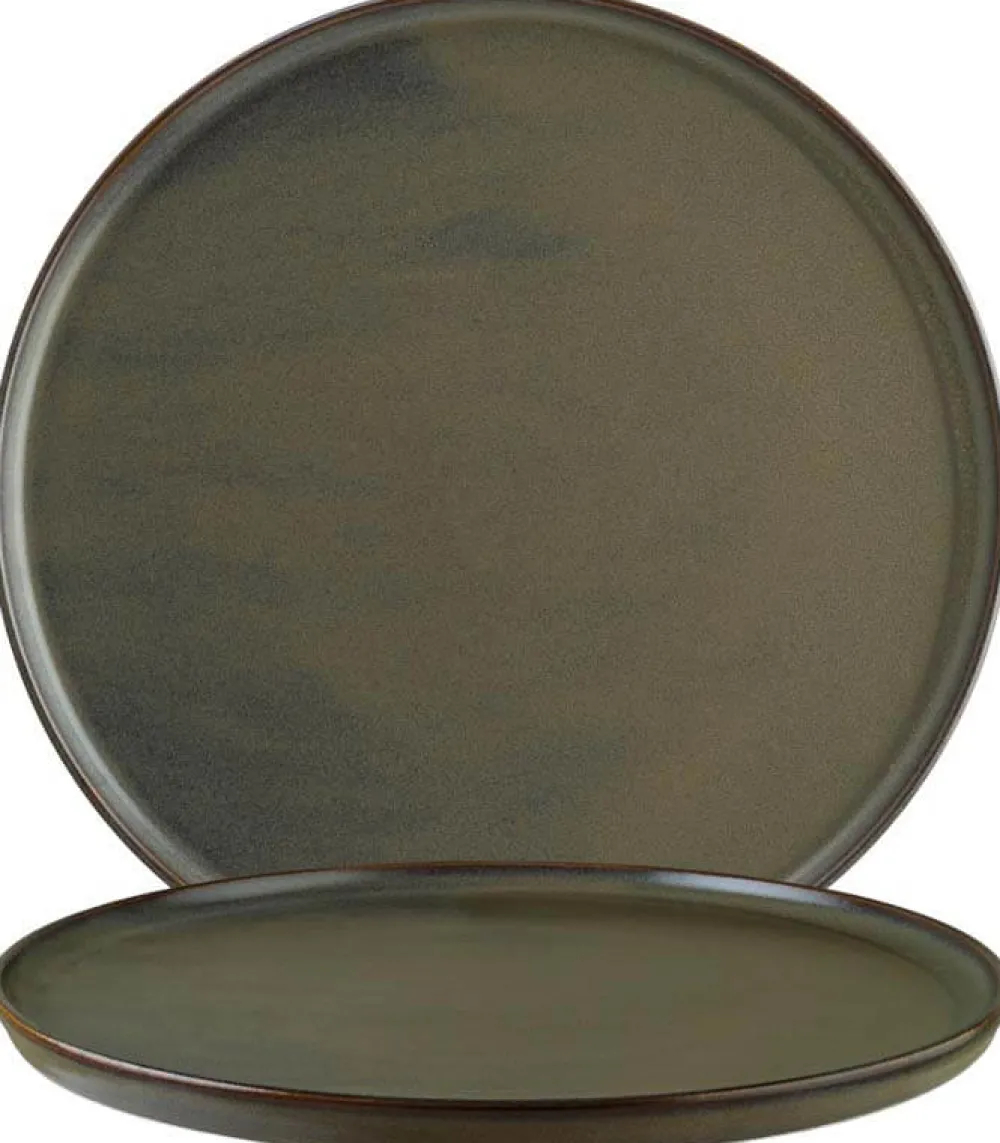 Barstuff Bonna Gloire Hygge Teller flach 28cm braun - 6 Stück