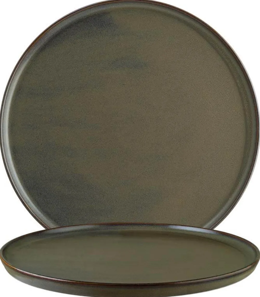 Barstuff Bonna Gloire Hygge Teller flach 16cm braun - 12 Stück