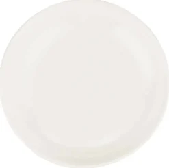 Barstuff Bonna Gourmet Cream Teller tief 20cm creme - 12 Stück