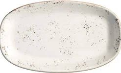 Barstuff Bonna Grain Gourmet Platte oval 24x14cm creme - 12 Stück