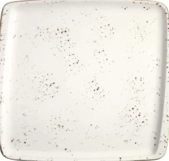Barstuff Bonna Grain Moove Platte 32x30cm creme - 6 Stück
