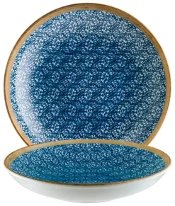 Barstuff Bonna Lupin Bloom Teller tief 25cm blau - 6 Stück