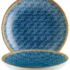 Barstuff Bonna Lupin Bloom Teller tief 23cm blau - 6 Stück