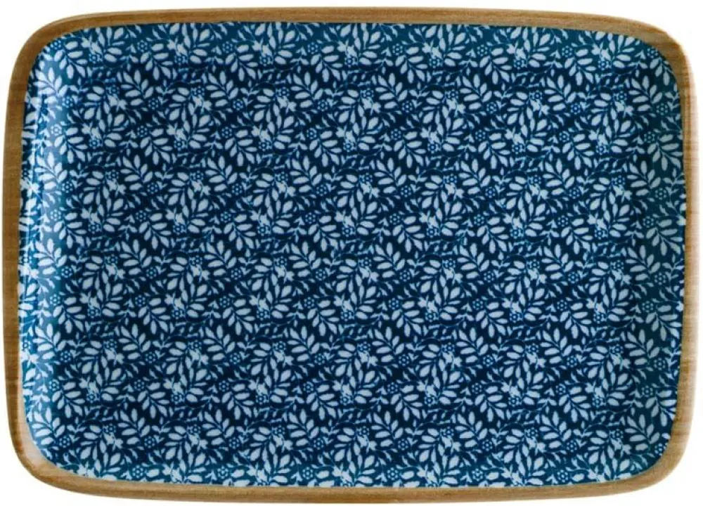 Barstuff Bonna Lupin Moove Platte 23x16cm blau - 12 Stück