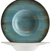 Barstuff Bonna Madera Mint Banquet Pastateller 28cm blau - 6 Stück