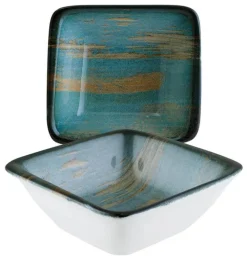 Barstuff Bonna Madera Mint Moove Schale 8x8,5cm blau - 24 Stück