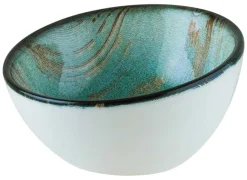 Barstuff Bonna Madera Mint Vanta Schale 8cm, 6cl blau - 24 Stück