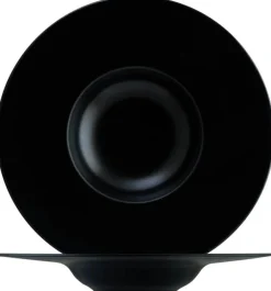 Barstuff Bonna Notte Neat Teller Pastateller 30cm schwarz - 6 Stück