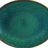 Barstuff Bonna Ore Mar Moove Platte oval 36x28cm grün - 6 Stück