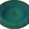 Barstuff Bonna Ore Mar Moove Platte oval 25x19cm grün - 12 Stück