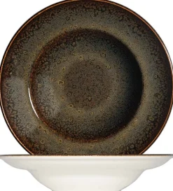 Barstuff Bonna Ore Tierra Gourmet Pastateller 27cm, 45cl braun - 6 Stück