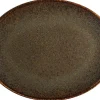 Barstuff Bonna Ore Tierra Moove Platte oval 31x24cm braun - 6 Stück