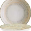 Barstuff Bonna Patera Bloom Teller tief 25cm beige - 6 Stück