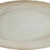 Barstuff Bonna Patera Gourmet Platte oval 24x14cm beige - 12 Stück