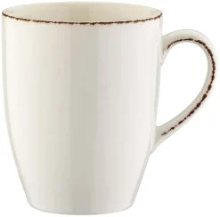 Barstuff Bonna Retro Tawny Conic Bockbecher 33cl creme - 24 Stück