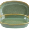 Barstuff Bonna Sage Hygge Schale oval 10x6,5cm, 6cl grün - 12 Stück