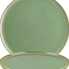Barstuff Bonna Sage Hygge Teller flach 22cm grün - 6 Stück