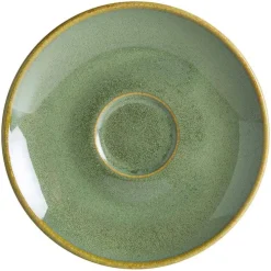 Barstuff Bonna Sage Rita Untertasse 12cm grün - 6 Stück
