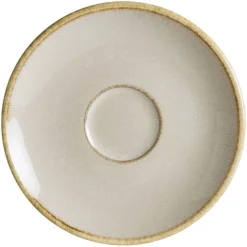 Barstuff Bonna Sand Rita Untertasse 12cm beige - 6 Stück