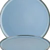 Barstuff Bonna Sky Hygge Teller flach 28cm blau - 6 Stück