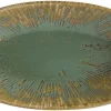 Barstuff Bonna Snell Sage Gourmet Platte oval 19x11cm grün - 12 Stück