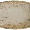 Barstuff Bonna Snell Sand Gourmet Platte oval 15x8,5cm beige - 12 Stück